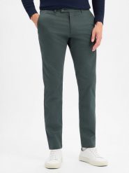Bugatti spodnie chino Mężczyźni Bawełna zielony, 36-36. Zielone spodnie materiałowe męskie Bugatti, bez wzorów, z bawełny. Za 499.95 zł.