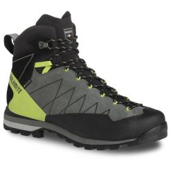 Buty trekkingowe męskie Dolomite Crodarossa High GTX 2.0. Szare buty trekkingowe męskie Dolomite, bez zapięcia, trekkingowe. W wyprzedaży za 680.00 zł.