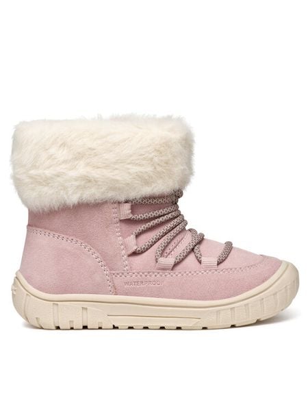 Geox Kozaki B Omar Girl Wpf B462LA 00022 C8014 M Różowy. Czerwone kozaki dziewczęce Geox, bez wzorów, z materiału, bez obcasa. Za 229.99 zł.