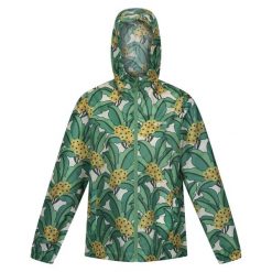 Kurtka Damska Orla Kiely Tropical Floral Packaway Waterproof Jacket. Zielone kurtki damskie Regatta, xl, bez wzorów, bez kaptura. Za 158.99 zł.