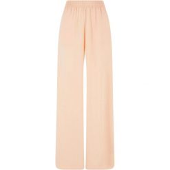 Luźne Spodnie Damskie Z Szerokimi Nogawkami Z Wiskozy. Brązowe spodnie dresowe damskie Urban Classics, xs, bez wzorów, z wiskozy. Za 155.99 zł.