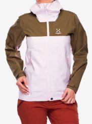 Kurtka z membraną damska Haglofs Front Proof Jacket. Czerwone kurtki damskie Haglöfs, l, bez wzorów, z włókna, bez kaptura. Za 745.79 zł.