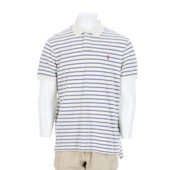 Second life - Polo Ralph Lauren T-shirt męski Custom Fit - Jak nowy. Białe koszulki polo męskie Ralph Lauren, l, bez wzorów, z materiału, bez ramiączek. Za 127.76 zł.