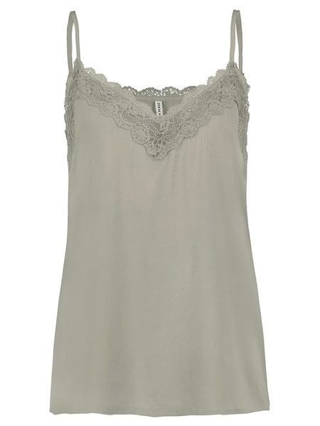 Fresh Made Top w kolorze oliwkowym rozmiar: XS. Brązowe topy damskie Fresh Made, s, bez wzorów, z koronki, bez kołnierzyka. Za 39.49 zł.