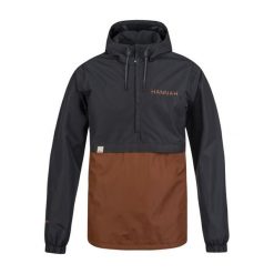 Kurtka wodoodporna Hannah Founder. Brązowe kurtki męskie Hannah, bez wzorów, sportowe, bez kaptura. Za 230.99 zł.