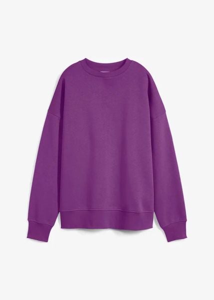 Bluza oversize. Brązowe bluzy bez kaptura damskie bonprix. Za 77.99 zł.