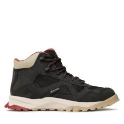 Trapery Timberland. Czarne trapery damskie Timberland, bez obcasa. Za 699.99 zł.