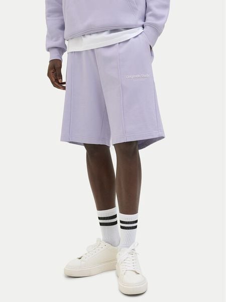 Jack & Jones Szorty sportowe Vesterbro 12252251 Fioletowy Relaxed Fit. Fioletowe szorty męskie Jack & Jones, bez wzorów, z syntetyku, sportowe. Za 119.99 zł.