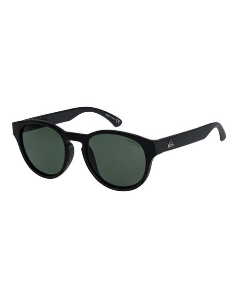 Okulary przeciwsłoneczne z polaryzacją dla Mężczyzn ELIMINATOR P Czarny. Czarne okulary przeciwsłoneczne męskie Quiksilver, z gumy. Za 434.45 zł.