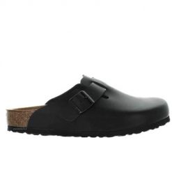 Buty do chodzenia męskie Birkenstock Boston Leder. Czarne buty fitness męskie Birkenstock, na fitness i siłownię. Za 868.00 zł.