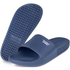 Klapki basenowe Aqua Speed Ohio. Czarne klapki damskie Aqua-Speed, bez wzorów, bez obcasa. Za 59.99 zł.