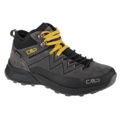 Buty CMP Kaleepso Mid Hiking 31Q4917-Q906 szare. Szare buty trekkingowe męskie z gumy, bez zapięcia. Za 570.83 zł.
