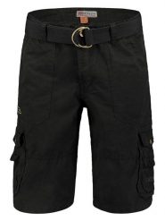 Geographical Norway Bermudy "Perou" w kolorze czarnym rozmiar: XXL. Czarne szorty męskie Geographical Norway, bez wzorów, z bawełny. Za 122.96 zł.
