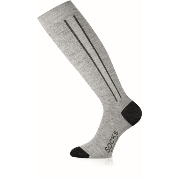 Skarpety merino FWC. Szare skarpetki damskie LASTING, bez wzorów, z elastanu. Za 134.95 zł.