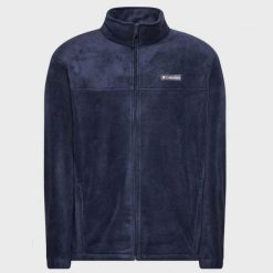 Kurtka COLUMBIA STEENS MOUNTAIN FULL ZIP Niebieski. Niebieskie kurtki męskie Columbia, bez wzorów, z tkaniny, sportowe, bez kaptura. Za 224.99 zł.