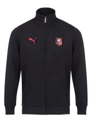 Puma Bluza "Stade Rennes Blank" w kolorze czarnym rozmiar: S. Czarne bluzy bez kaptura męskie Puma, s. Za 122.09 zł.