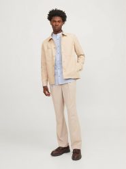 Jack & Jones Koszula - Comfort fit - w kolorze błękitnym rozmiar: S. Niebieskie koszule męskie Jack & Jones, s, bez wzorów, bez kołnierzyka, bez ramiączek. Za 61.46 zł.