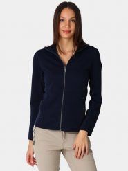 Sweter Damski Luhta Engelsby. Niebieskie swetry klasyczne damskie Luhta, l, z materiału, bez kołnierzyka. Za 329.00 zł.