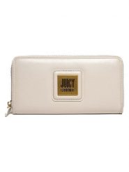 Juicy Couture Portfel w kolorze kremowym - 19 x 10 x 2 cm rozmiar: onesize. Brązowe portfele damskie Juicy Couture, bez wzorów, z materiału. Za 121.99 zł.