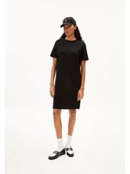 Armedangels Sukienka "Maariliana" w kolorze czarnym rozmiar: L. Czarne sukienki damskie ARMEDANGELS, na co dzień, l, bez wzorów, z poliamidu, klasyczne, bez kołnierzyka, bez ramiączek, midi, proste. Za 196.70 zł.