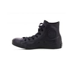 Trampki Converse Chuck Taylor HI Leather. Czarne trampki i tenisówki damskie Converse, bez wzorów, ze skóry. Za 358.35 zł.