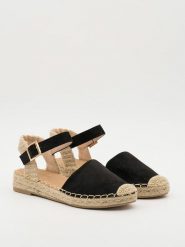 Bellucci Espadryle w kolorze czarnym rozmiar: 37. Czarne espadryle damskie Bellucci, bez wzorów, bez obcasa. Za 109.78 zł.