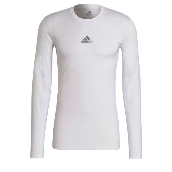 Koszulka z długim rękawem adidas Techfit. Białe bielizna termoaktywna męska Adidas, l, bez wzorów. Za 149.00 zł.