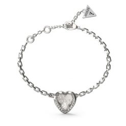 Bransoletka Guess. Szare bransoletki damskie Guess, srebrne. Za 199.99 zł.