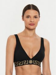 Versace Biustonosz braletka AUD01047 1A10011 Czarny. Czarne biustonosze Versace, bez wzorów, z bawełny. Za 339.99 zł.