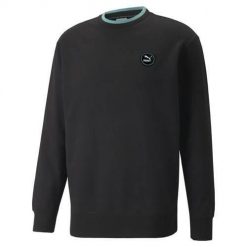 Bluza sportowa męska Puma Swxp TR. Czarne bluzy bez kaptura męskie Puma, bez wzorów, sportowe, bez kołnierzyka, bez ramiączek. Za 364.00 zł.