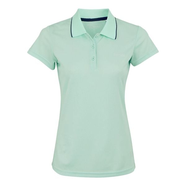 Koszulka Polo Damska Sportowa Maverick V. Niebieskie bluzki sportowe damskie Regatta, xl, z dzianiny, bez kołnierzyka, bez ramiączek. Za 98.99 zł.