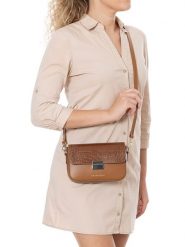 Lia Biassoni Skórzana torebka "Ruga" w kolorze karmelowym - 21 x 14 x 5 cm rozmiar: onesize. Brązowe torebki klasyczne damskie Lia Biassoni, bez wzorów, z materiału, bez dodatków. Za 217.99 zł.