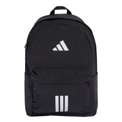 Plecak Essentials 3-Stripes Back To School 2. Czarne plecaki damskie Adidas, bez wzorów, z poliesteru, klasyczne. Za 119.00 zł.