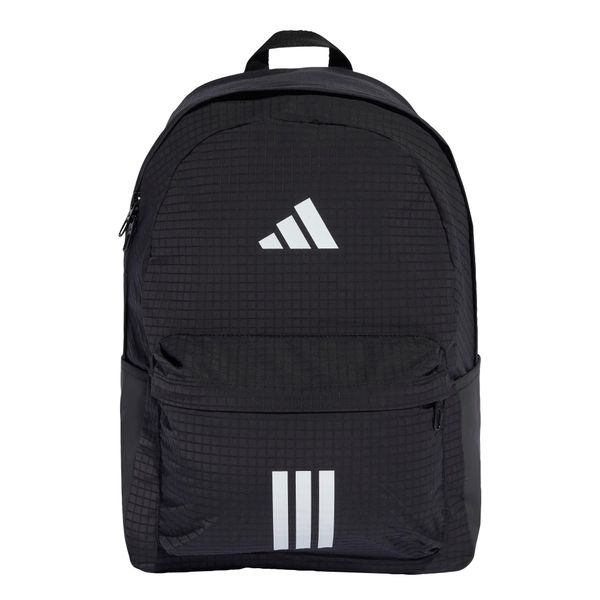 Plecak Essentials 3-Stripes Back To School 2. Czarne plecaki damskie Adidas, bez wzorów, z materiału, klasyczne. Za 119.00 zł.
