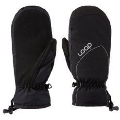 Rękawiczki narciarskie Loap Rory Black. Czarne rękawiczki damskie ZSPORT, na zimę, bez wzorów. Za 162.99 zł.