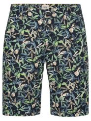 Camel Active Szorty w kolorze granatowym ze wzorem rozmiar: W40. Niebieskie szorty męskie Camel Active, z bawełny, bez kołnierzyka. Za 140.53 zł.