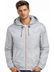 Geographical Norway Kurtka przejściowa "Boatglobe" w kolorze szarym rozmiar: XXL. Szare kurtki męskie Geographical Norway, xxl, bez wzorów, bez kaptura. Za 87.40 zł.