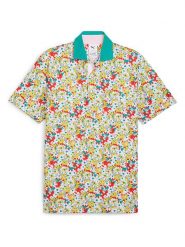 Puma Koszulka polo ze wzorem rozmiar: XS. Koszulki polo męskie Puma, xs, bez wzorów, bez ramiączek. Za 92.21 zł.