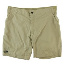 Second life - The North Face spodenki męskie W34 beżowe - Stan dobry. Brązowe szorty męskie The North Face, na lato, bez wzorów, z materiału, eleganckie. Za 106.46 zł.