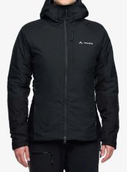 Kurtka ocieplana damska Vaude Monviso Warm Jacket. Czarne kurtki damskie Vaude, m, bez wzorów, z materiału, bez kaptura. Za 666.59 zł.