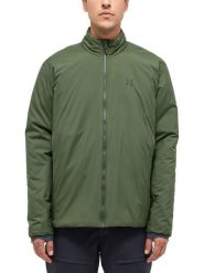 Haglöfs Kurtka funkcyjna "Mimic Alert" w kolorze khaki rozmiar: M. Brązowe kurtki outdoor męskie Haglöfs, m, bez wzorów, bez kaptura. Za 405.61 zł.