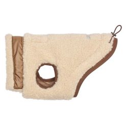 Płaszcz Sherpa dla psa HV Polo Charlotte. Brązowe płaszcze damskie HV POLO, l, bez wzorów, eleganckie. Za 364.00 zł.