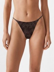 Calvin Klein Underwear Figi klasyczne LV00QF8657 Brązowy. Brązowe figi damskie Calvin Klein Underwear, xs, bez wzorów, z syntetyku. Za 119.99 zł.