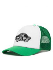 Vans Czapka z daszkiem Classic Patch Curved Bill Trucker VN00066XFLX1 Zielony. Zielone czapki dziecięce Vans, bez wzorów, z bawełny. Za 119.99 zł.