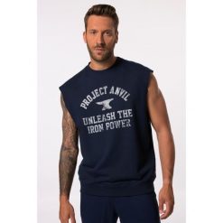 Męska Bluza Iron Anvil fitness oversize szybkoschnąca do roz. 7 XL. Niebieskie bluzy bez kaptura męskie JAY-PI, m, z bawełny. Za 195.99 zł.