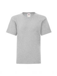 Fruit Of The Loom Iconic 150 T Girl T-shirt Gris. Szare koszulki dziewczęce Fruit of the Loom, bez wzorów, z bawełny, bez ramiączek. Za 124.99 zł.