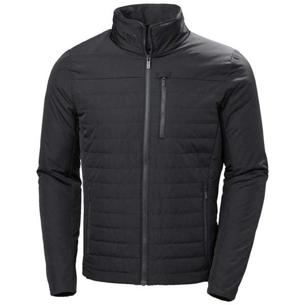 Kurtka Helly Hansen crew insulator 2.0. Brązowe kurtki męskie Helly Hansen, s, bez wzorów, z syntetyku, sportowe, bez kaptura. Za 999.00 zł.