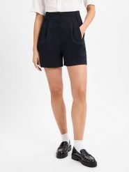 Marc O'Polo Spodenki Kobiety czarny|niebieski, 34. Czarne szorty damskie Marc O´Polo, bez wzorów, eleganckie, z podwyższonym stanem. Za 649.95 zł.