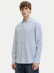 Jack & Jones Koszula Summer 12289174 Błękitny Regular Fit. Niebieskie koszule męskie Jack & Jones, l, bez wzorów, z bawełny, bez kołnierzyka, bez ramiączek. Za 159.99 zł.