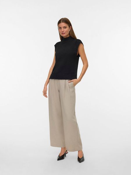 Vero Moda Sweter w kolorze czarnym rozmiar: XL. Czarne golfy damskie Vero Moda, xl, bez kołnierzyka. Za 66.16 zł.